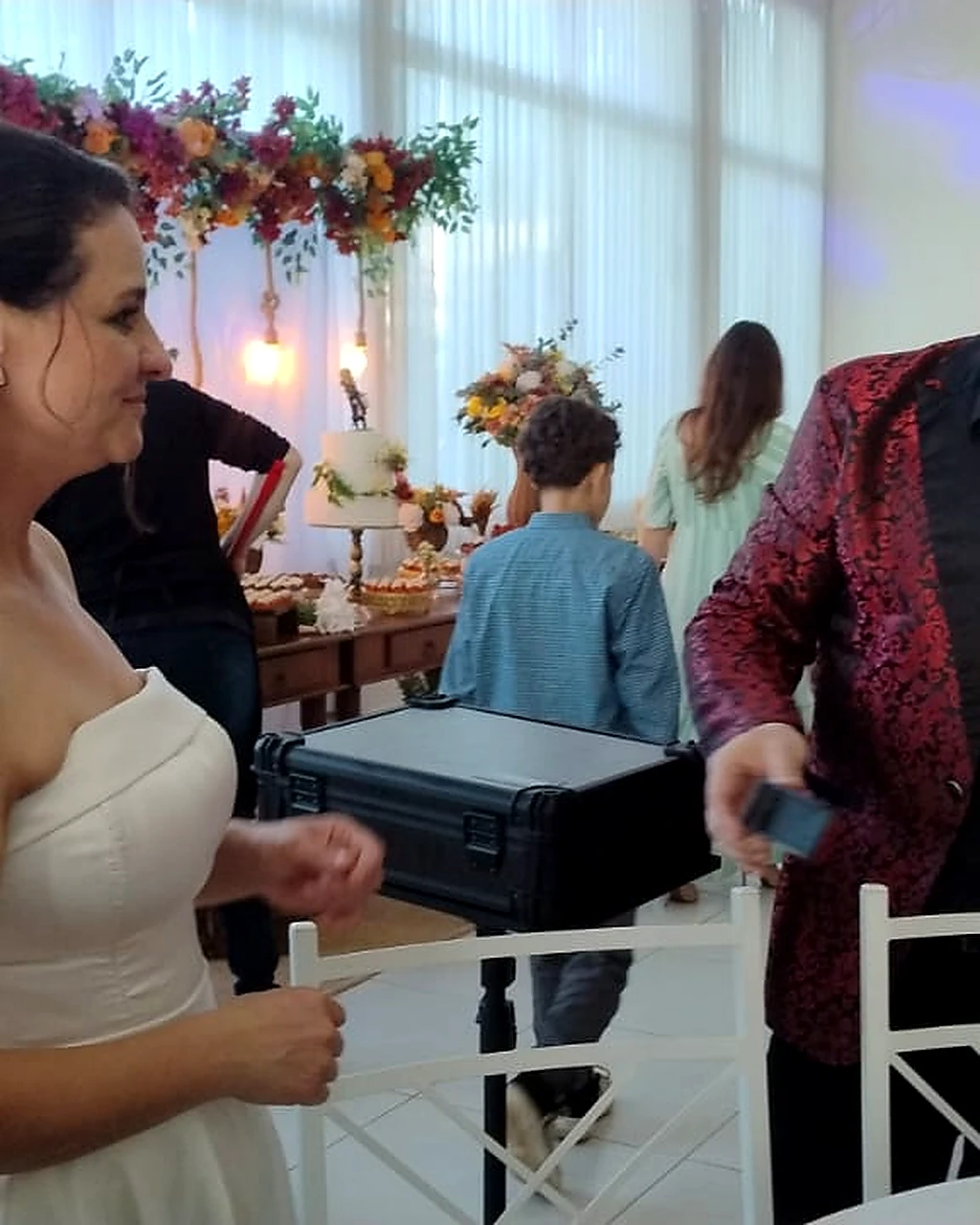 Um encontro com a mágica nas mãos dos convidados